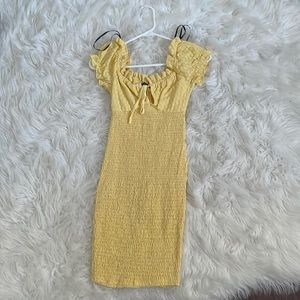 Yellow Mini Sundress